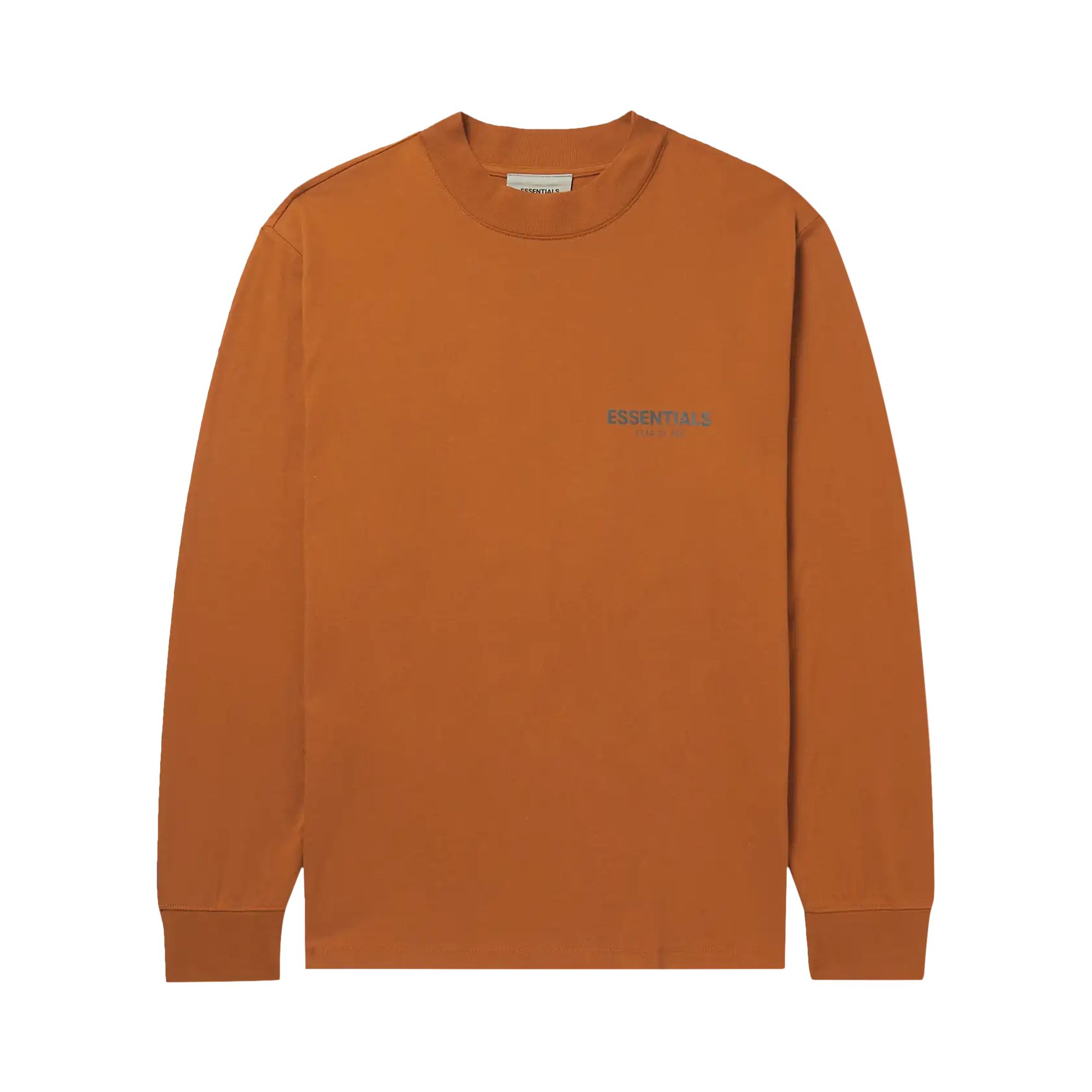 Fear of God Essentials x Mr. Porter Exclusive Long-Sleeve T-Shirt 'Vicunia' | Brown | Men's Size XS