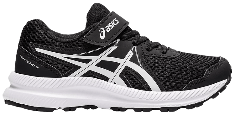 Asics Contend 7 PS Black White
