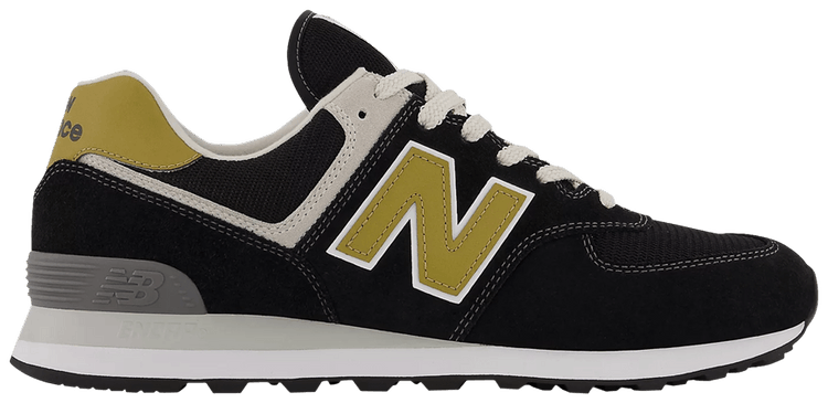 New Balance 574v2 2E Wide Black Tan