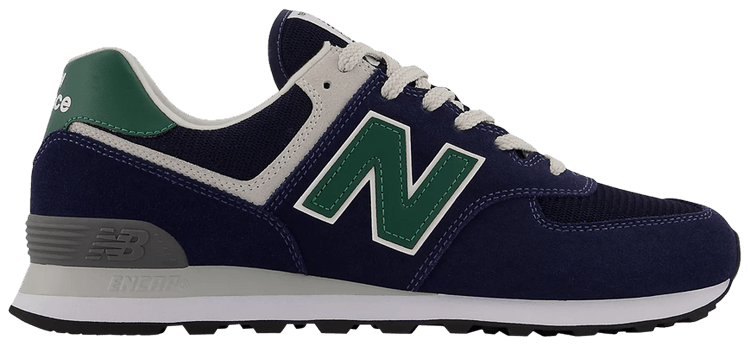 New Balance 574v2 2E Wide Navy Green