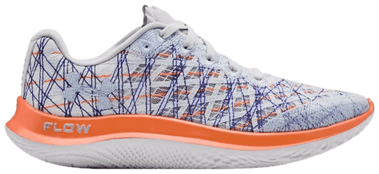 Under Armour Wmns Flow Velociti Wind Halo Grey Blaze Orange
