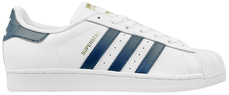 Adidas Superstar Foundation White Navy