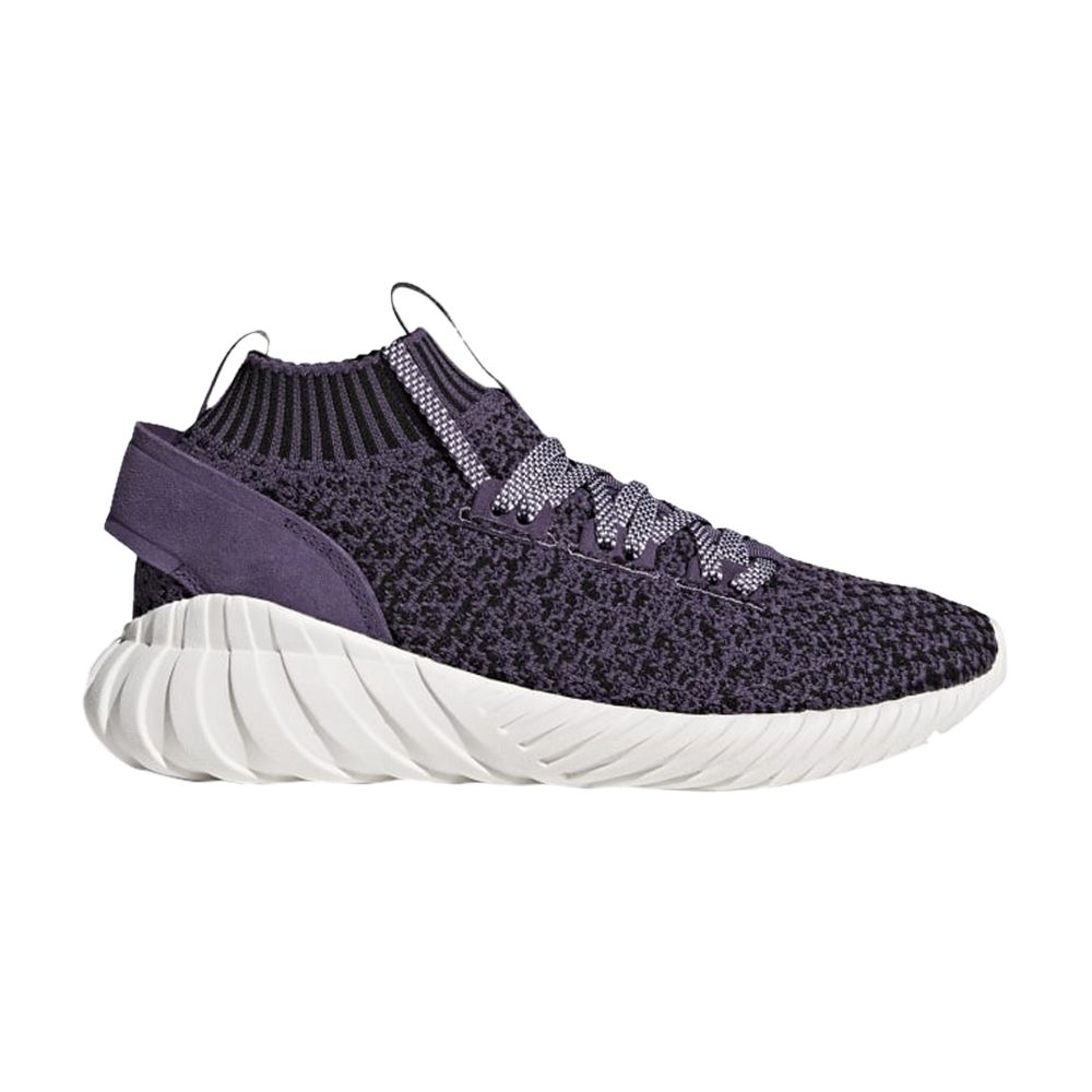 Pre-owned Adidas Originals Adidas Wmns Tubular Doom Sock Primeknit 'trace Purple' | Women's Size 6.5