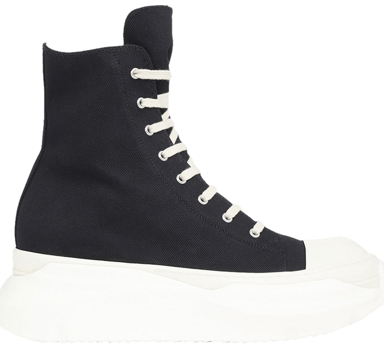 Rick Owens Wmns DRKSHDW Fogachine Cotton Denim Abstract High Black Milk