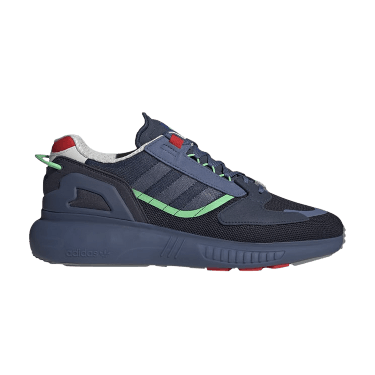 Buy ZX 5000 Boost Legend Ink Semi Screaming Green GV7700 GOAT UK
