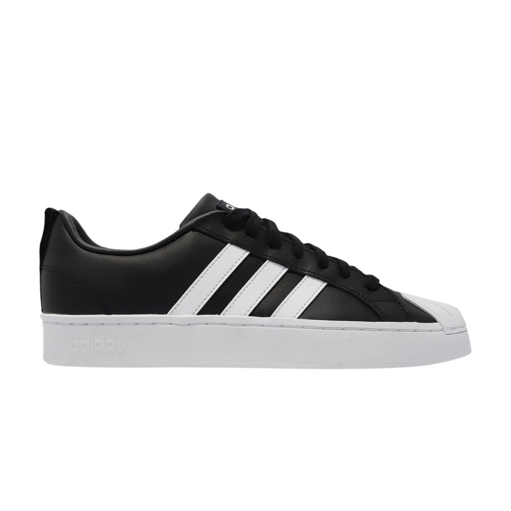 ADIDAS ORIGINALS STREETCHECK CLOUDFOAM COURT LOW 'BLACK WHITE'