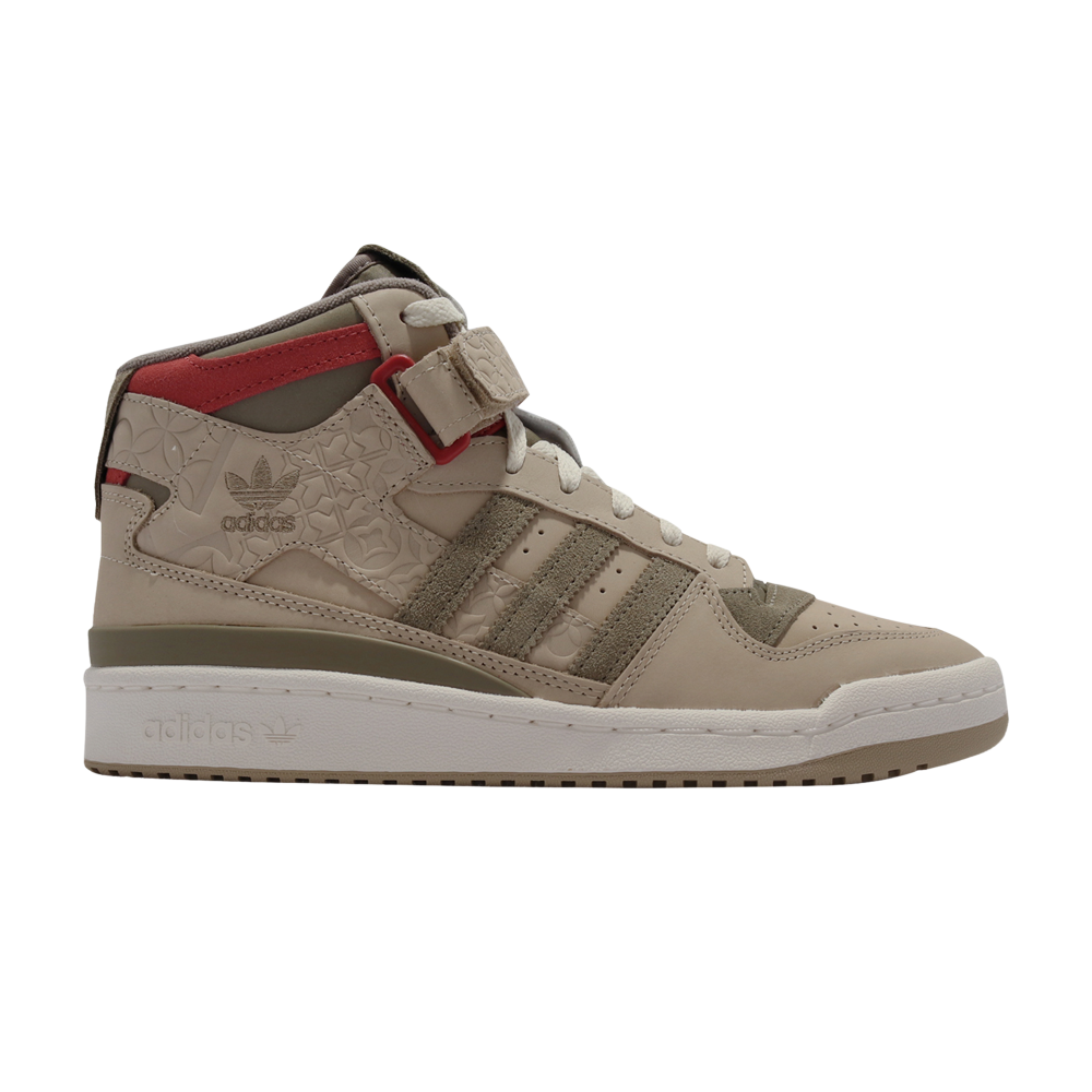Pre-owned Adidas Originals Forum Mid 'chinese New Year' In Brown