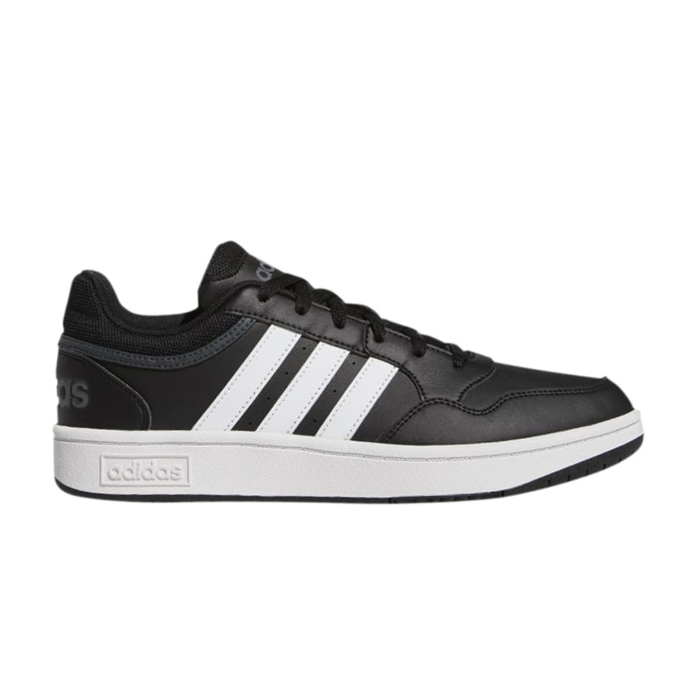 ADIDAS ORIGINALS HOOPS 3.0 LOW 'CORE BLACK GREY'
