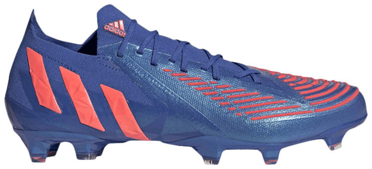 Adidas Predator Edge1 Low FG Hi Res Blue Turbo