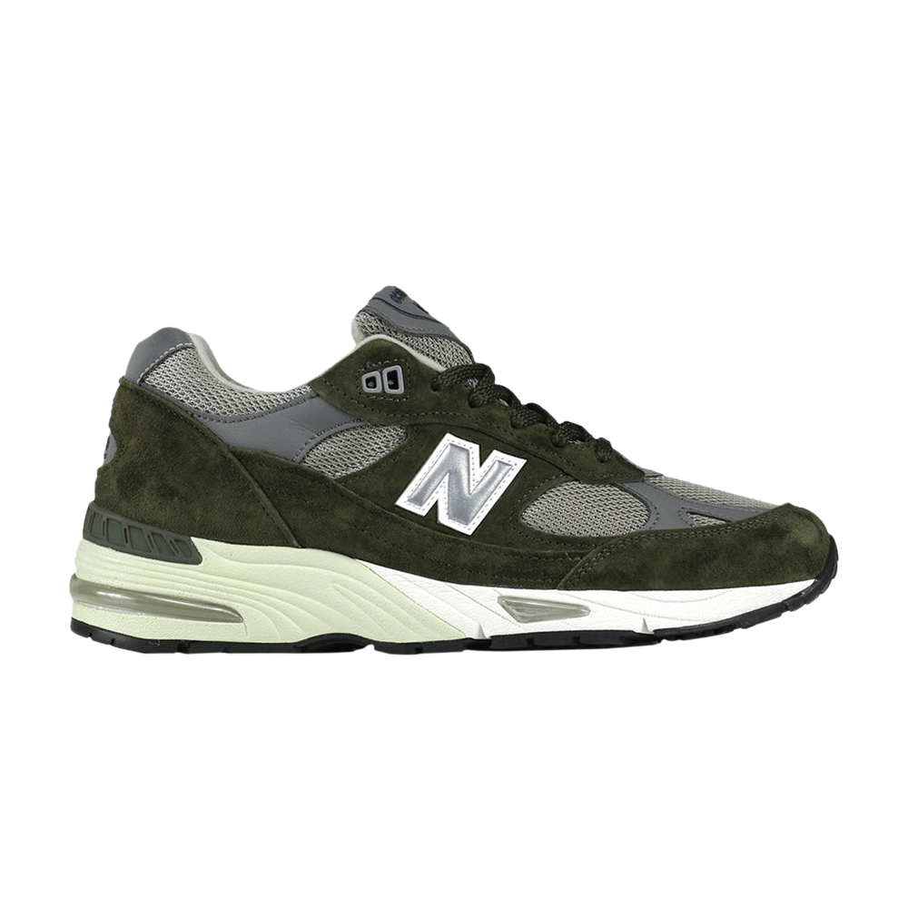 Pre-owned New Balance 991 Made In England 'dark Green'