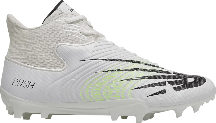 RushV3 Mid 2E Wide 'White Bleached Lime Glow'