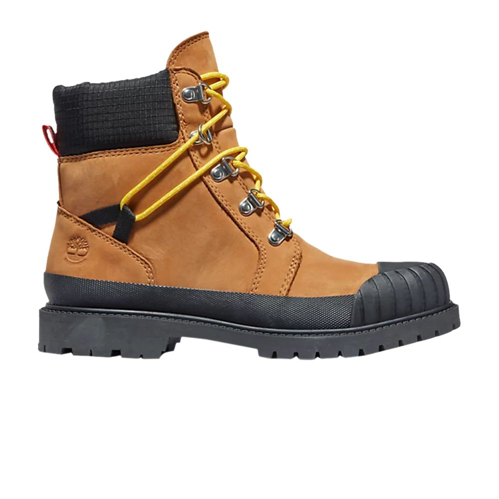 Pre-owned Timberland Wmns 6 Inch Heritage Rubber Toe Boot 'wheat' | Tan | Women's Size 7.5