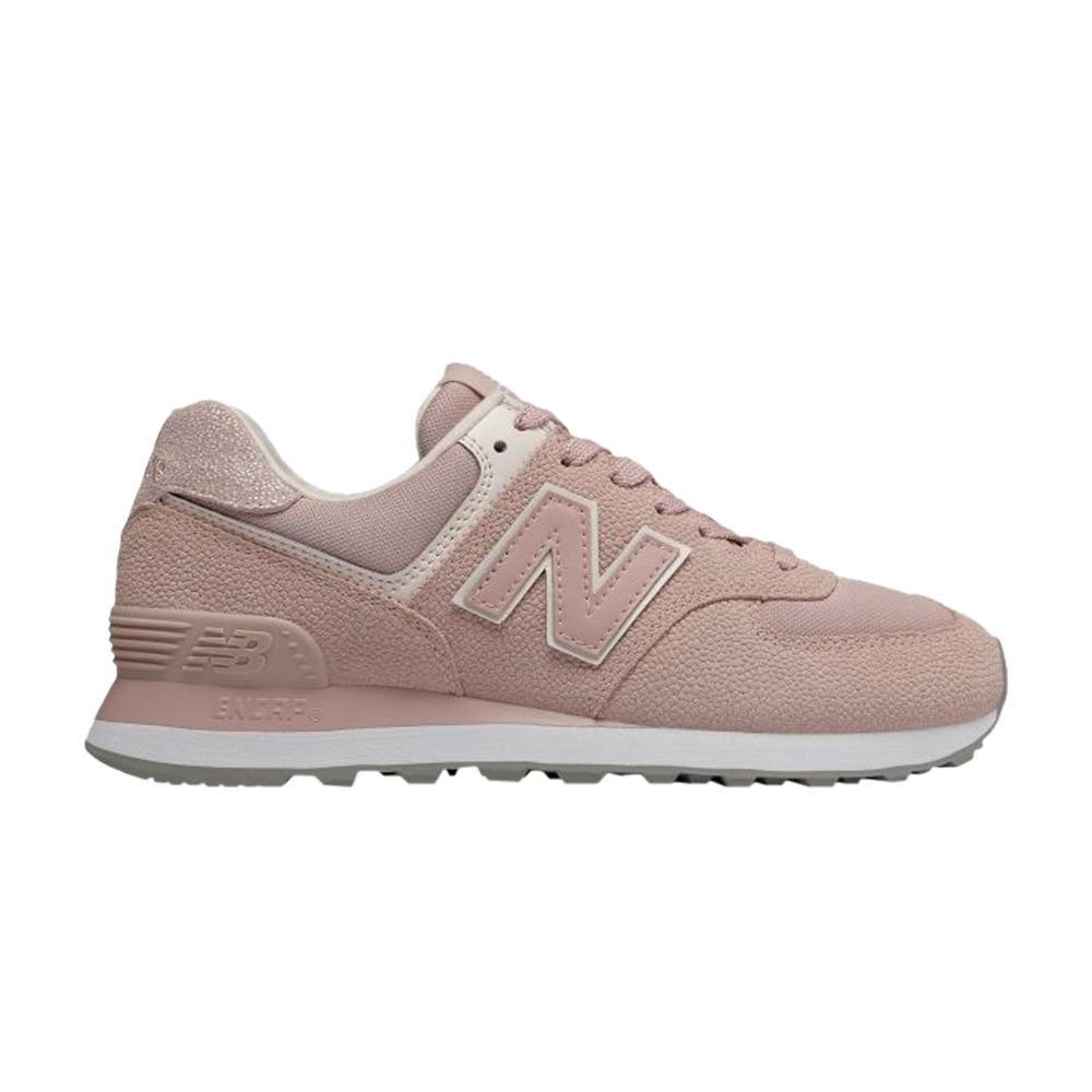Pre-owned New Balance Wmns 574 'pebbled Street' In Pink
