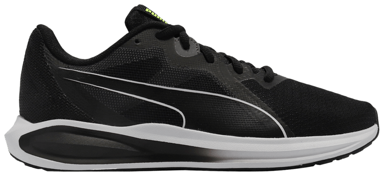 Puma Twitch Runner Jr Black White