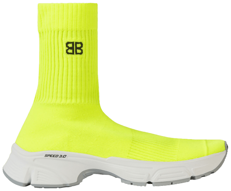 Buy Balenciaga Wmns Speed 2.0 Sneaker 'Fluo Yellow' 654466 W2DN3 7210 GOAT