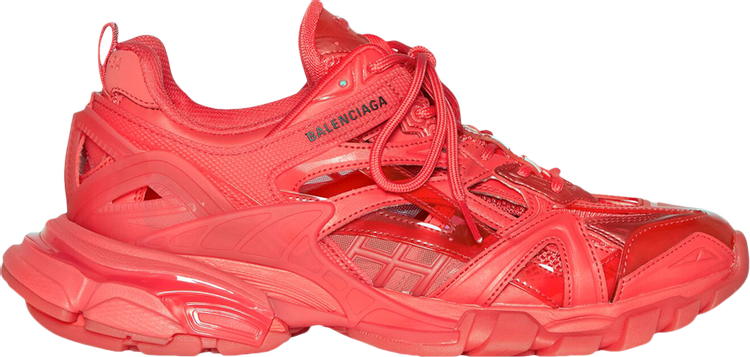 Buy Balenciaga Track.2 Sneaker 'Clear Sole - Red' - 668823 W3CT1 6000 ...