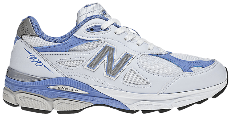 Buy Wmns 990v3 Made In USA Wide White Blue W990WB3 W GOAT