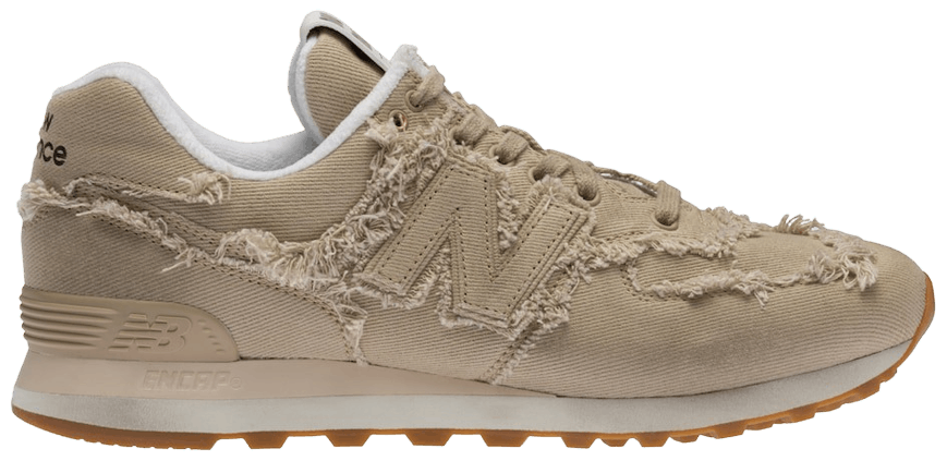 574 new balance x miu miu denim sneakers colonial beige
