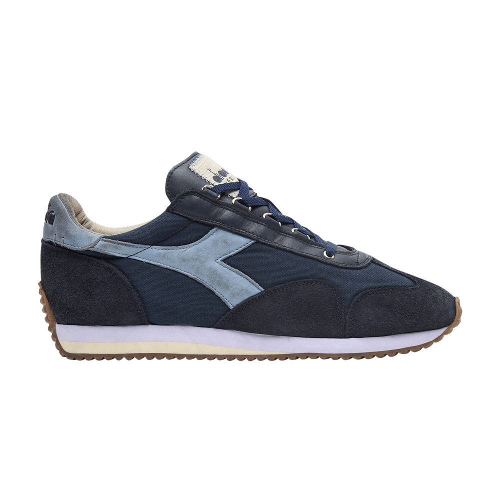DIADORA EQUIPE STONE WASH ネイビー 28.5 Diadora Equipe 75 Stone Washed Suede Trainers Micro Blue