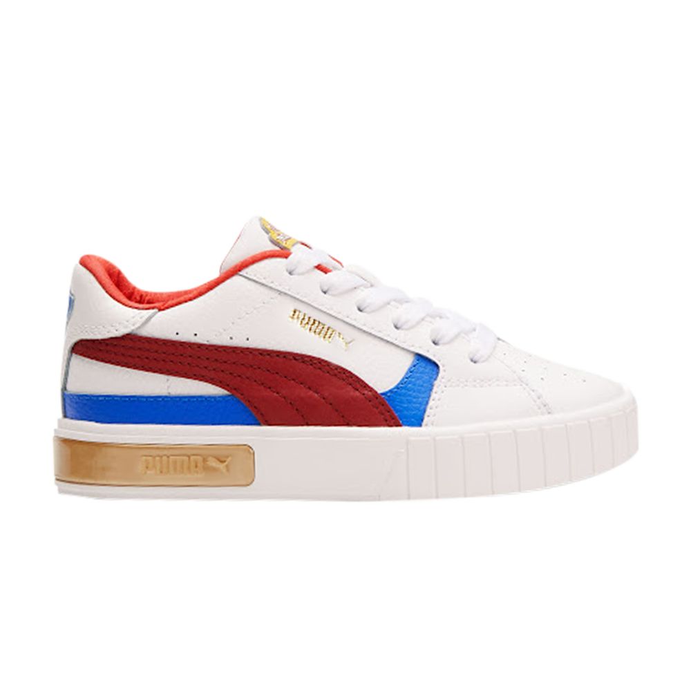 Pre-owned Puma Dc Comics X Cali Star Little Kid 'wonder Woman' | White | Kid's Size 13