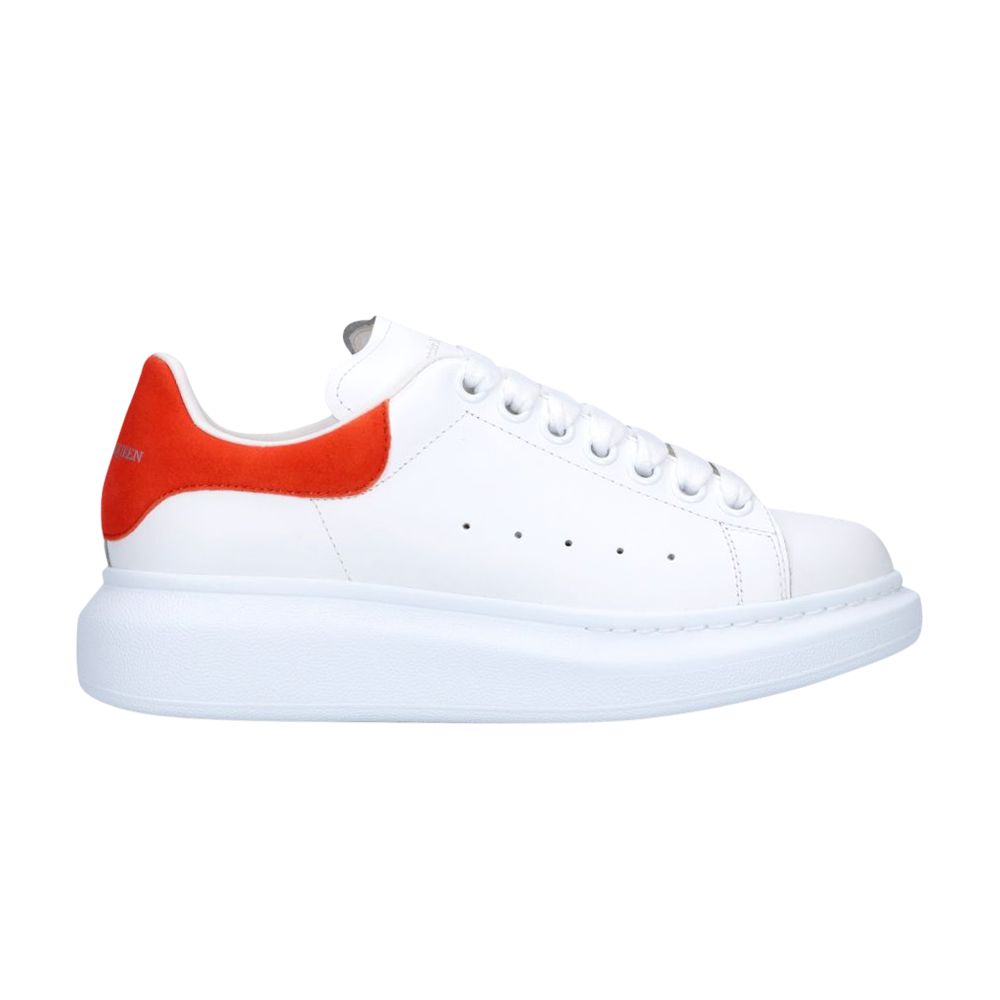 Pre-owned Alexander Mcqueen Wmns Oversized Sneaker 'white Acrylic Orange' | Women's Size 39