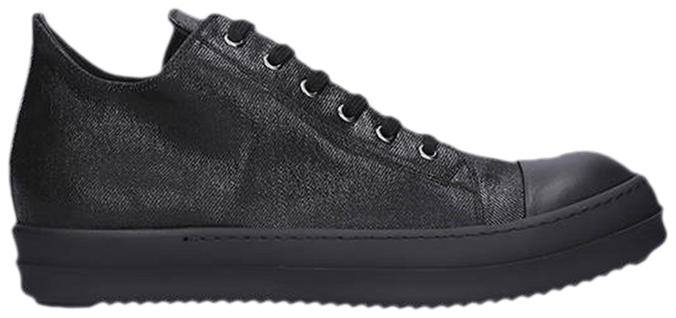Rick Owens DRKSHDW Gethsemane Denim Low Triple Black