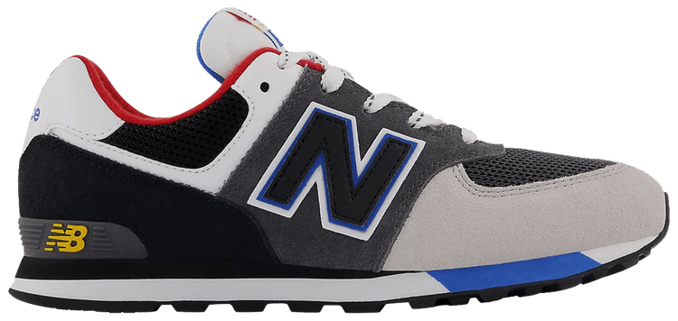 New Balance 574 Big Kid Wide Magnet Serene Blue