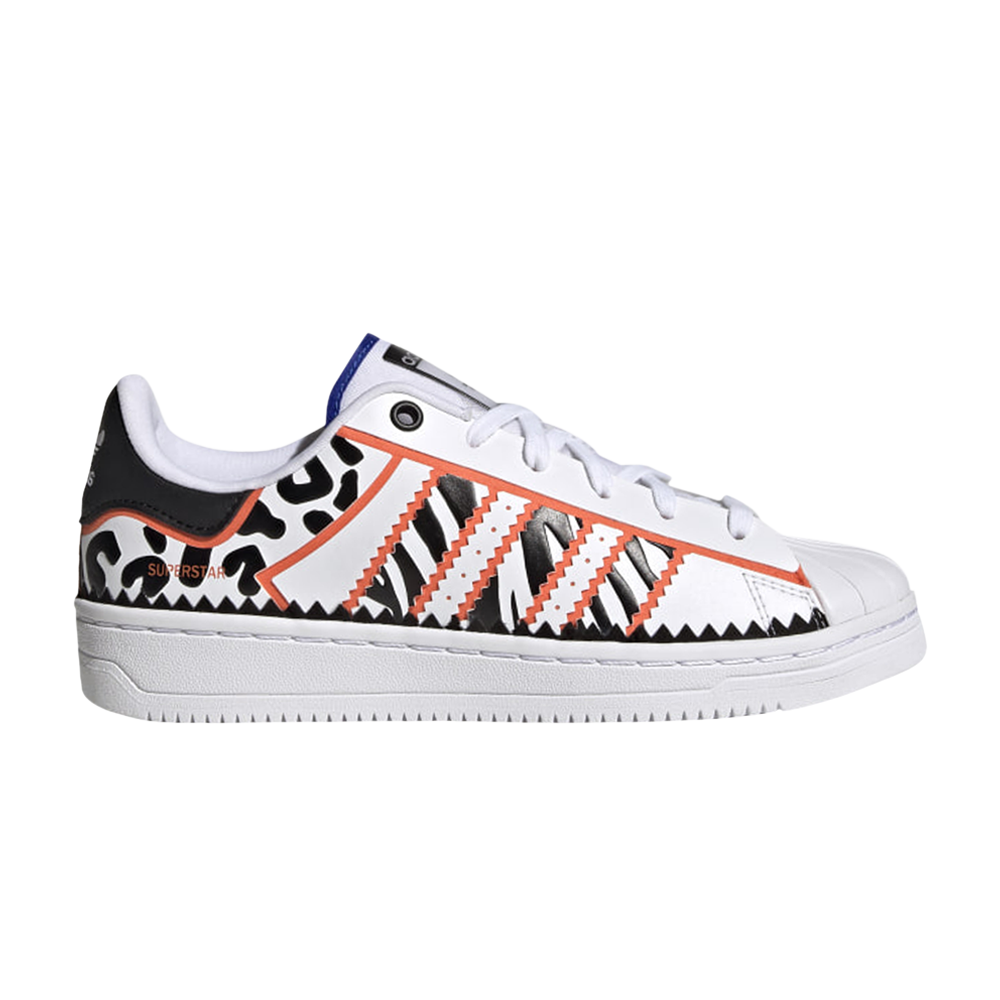 Pre-owned Adidas Originals Rich Mnisi X Wmns Superstar Ot Tech 'south African City Life' In White