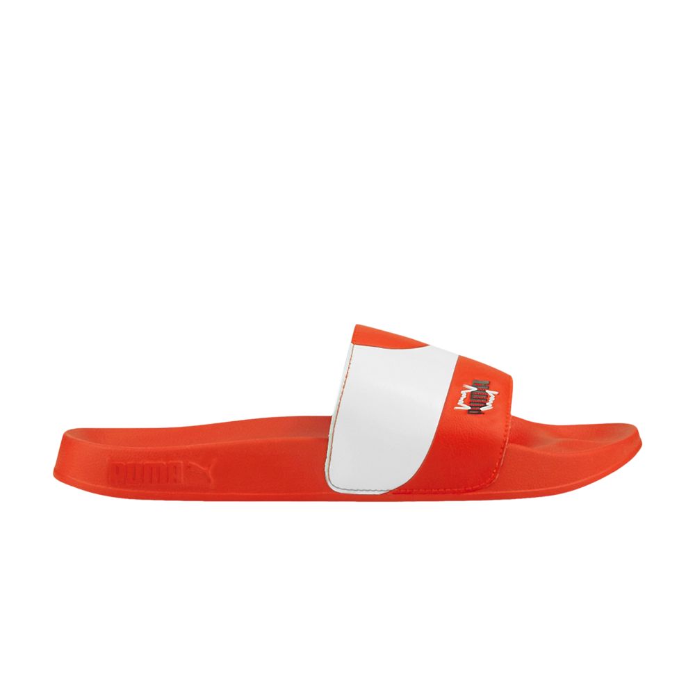 Pre-owned Puma Leadcat 2.0 Slide 'cherry Tomato Formstrip' In Red