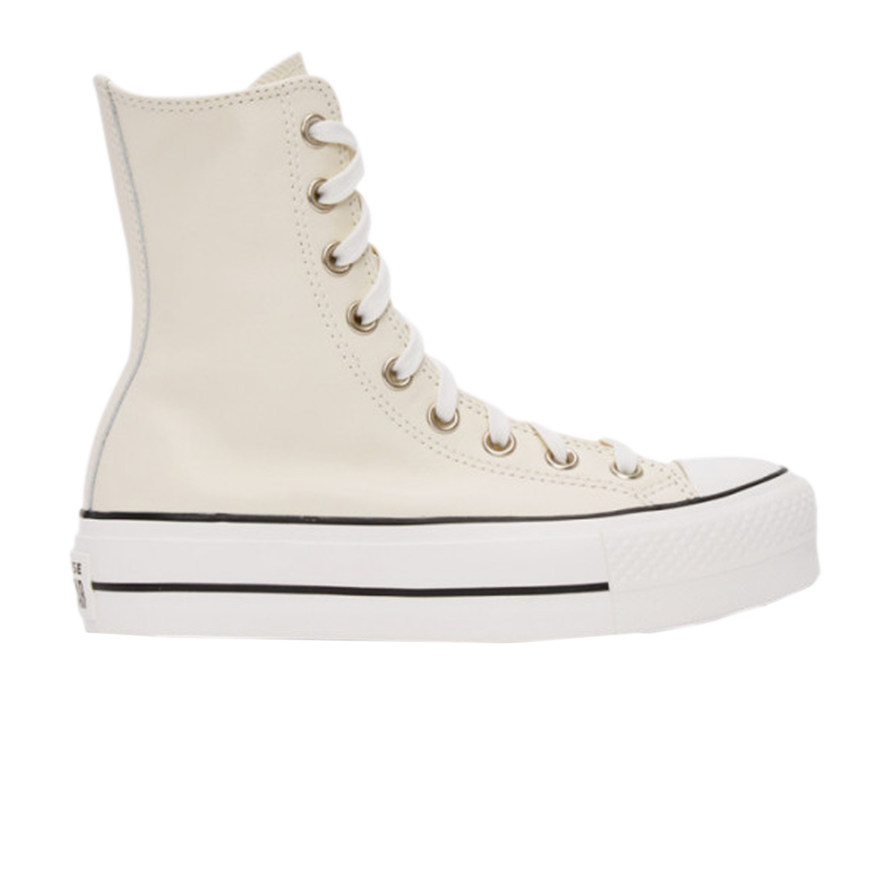 Pre-owned Converse Wmns Chuck Taylor All Star Lift X-high 'egret' In White