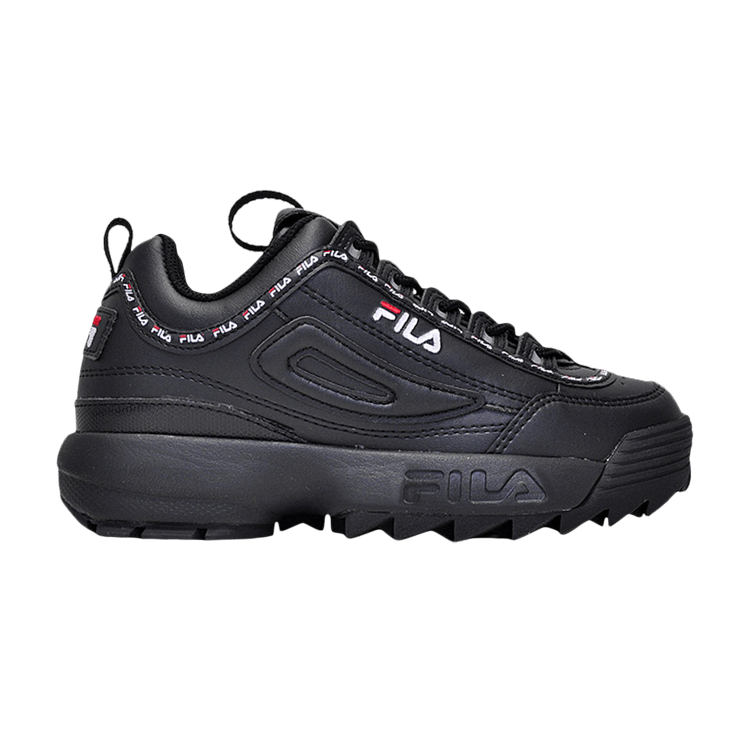 Fila disruptor 2 tapey tape white black deals
