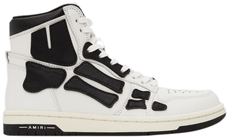 Amiri Wmns Skel Top High White Black