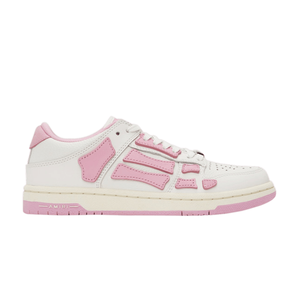Amiri Wmns Skel Top Low 'White Pink' | GOAT