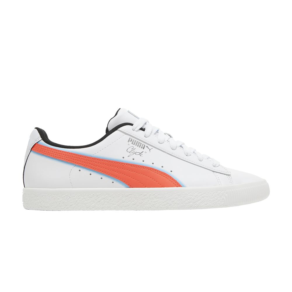 Puma Clyde 'Airbrush' | White | Men's Size 13