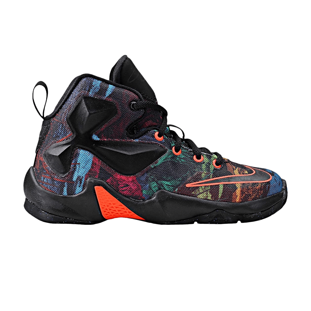 NIKE LEBRON XIII GS ”Akronite Philosophy” 25センチ kobe jordan kyrie ミニバス マルチ 13☆ 0988 Nike LeBron 13 \u201cAkronite\u201d Black&frasl;Orange 807219-008 Men\u2019s Size 10