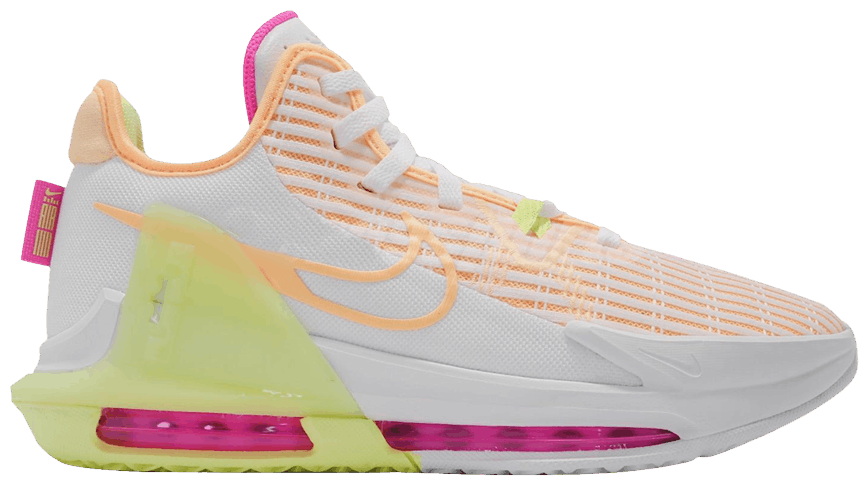 2021 lebron witness 6 ep white melon tint