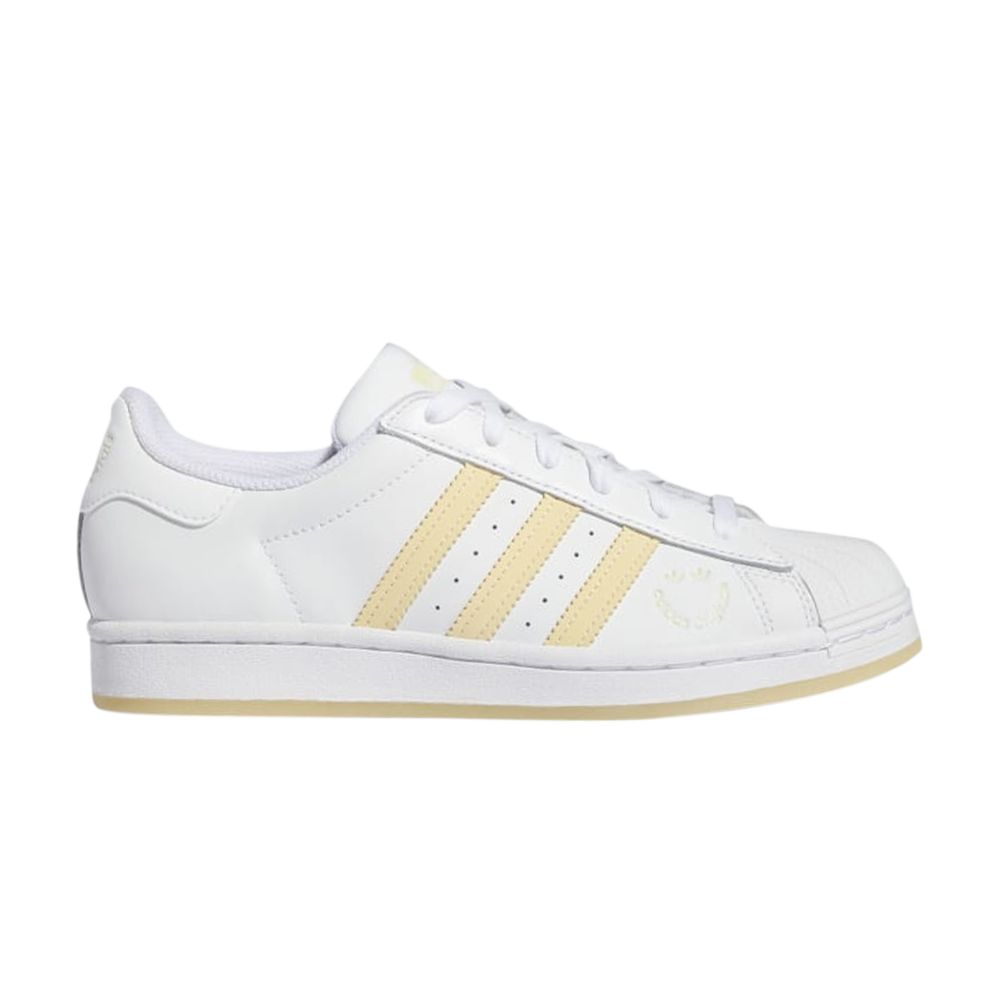 ADIDAS ORIGINALS WMNS SUPERSTAR 'WHITE EASY YELLOW'