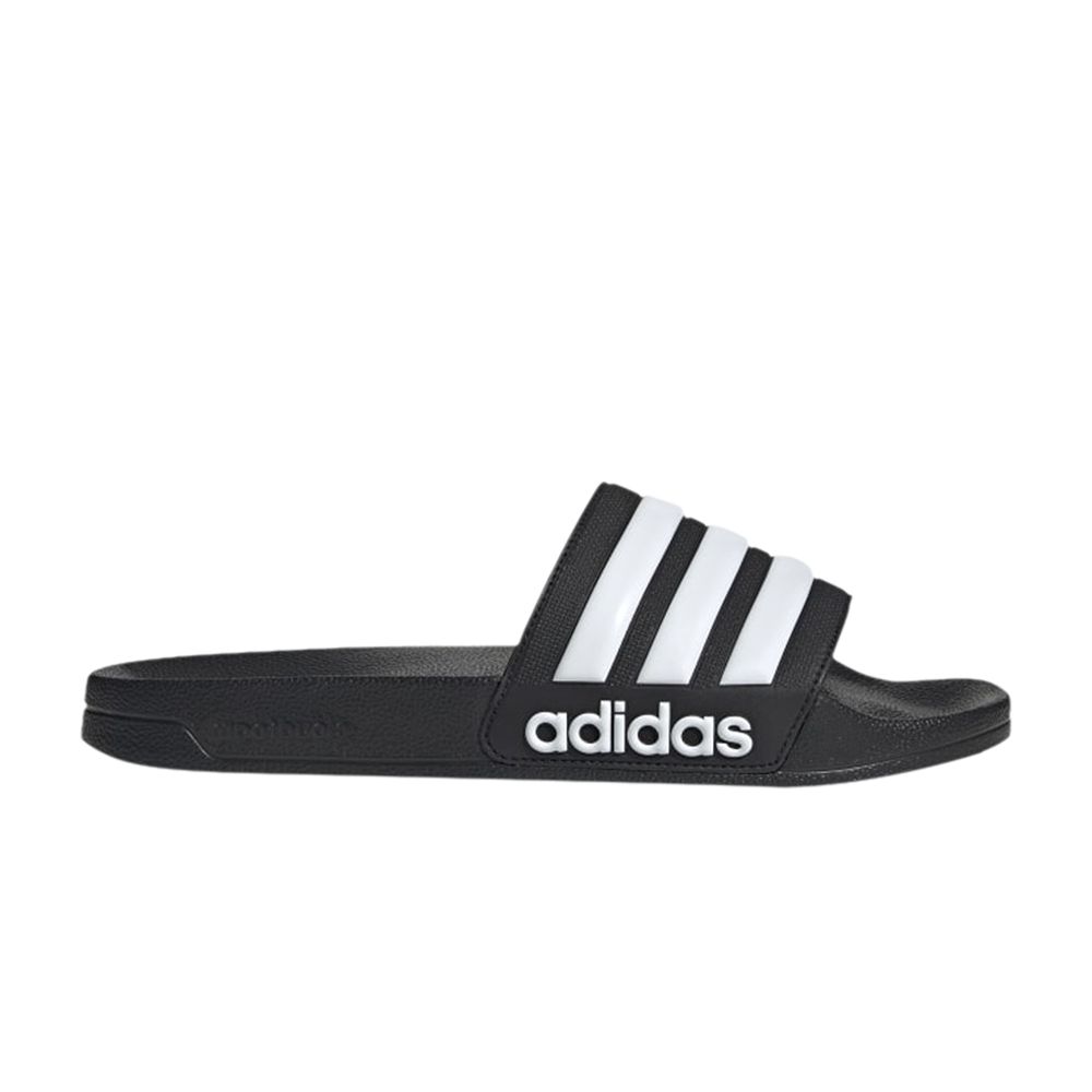 adidas Adilette Shower Slide 'Black White' | Men's Size 11