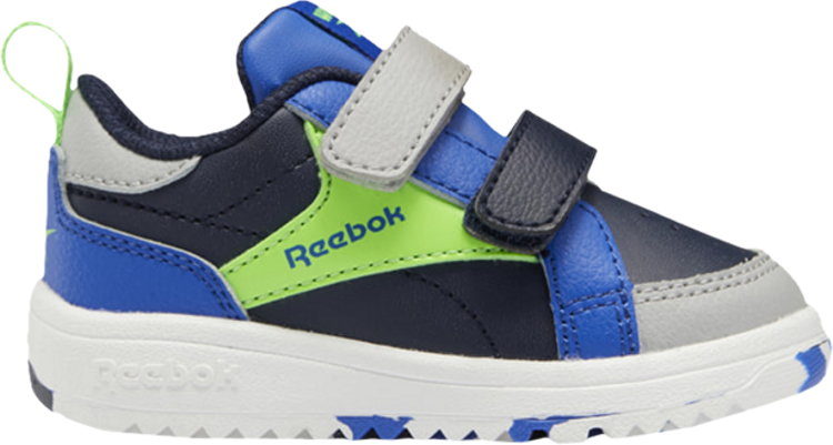 Weebok Clasp Low Toddler 'Navy Solar Lime Camo'