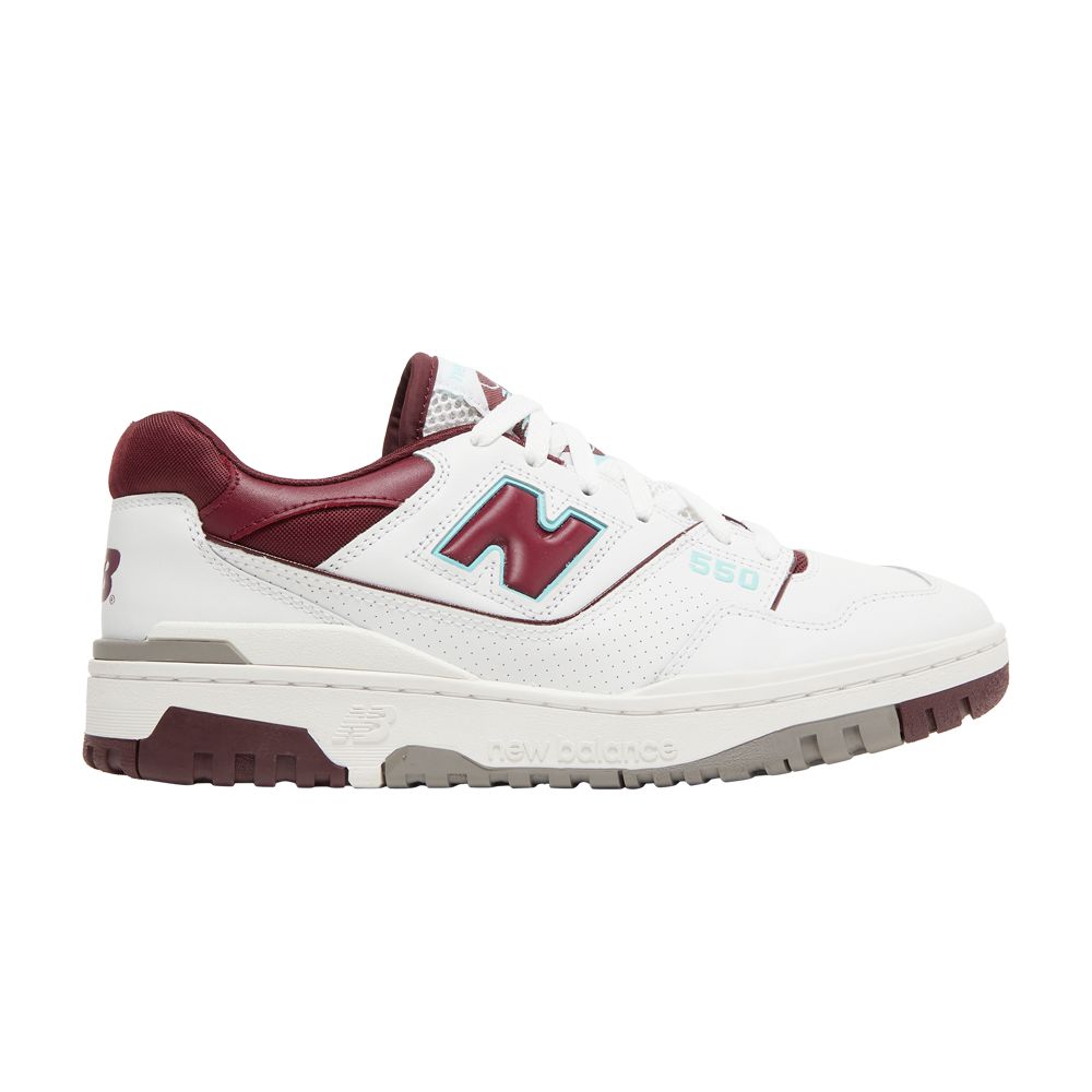New Balance 550 'Burgundy Turquoise' | White | Men's Size 8