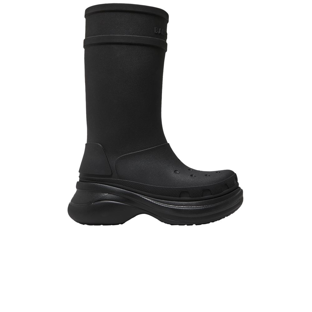 Crocs x Balenciaga Clog Boot 2.0 'Black' | Men's Size 44