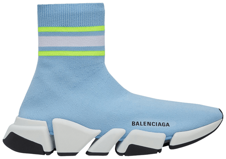 Balenciaga speed trainer light blue online