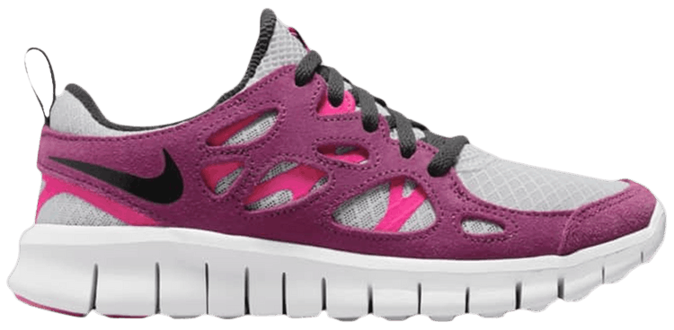 Nike Free Run 2 GS Pure Platinum Sangria