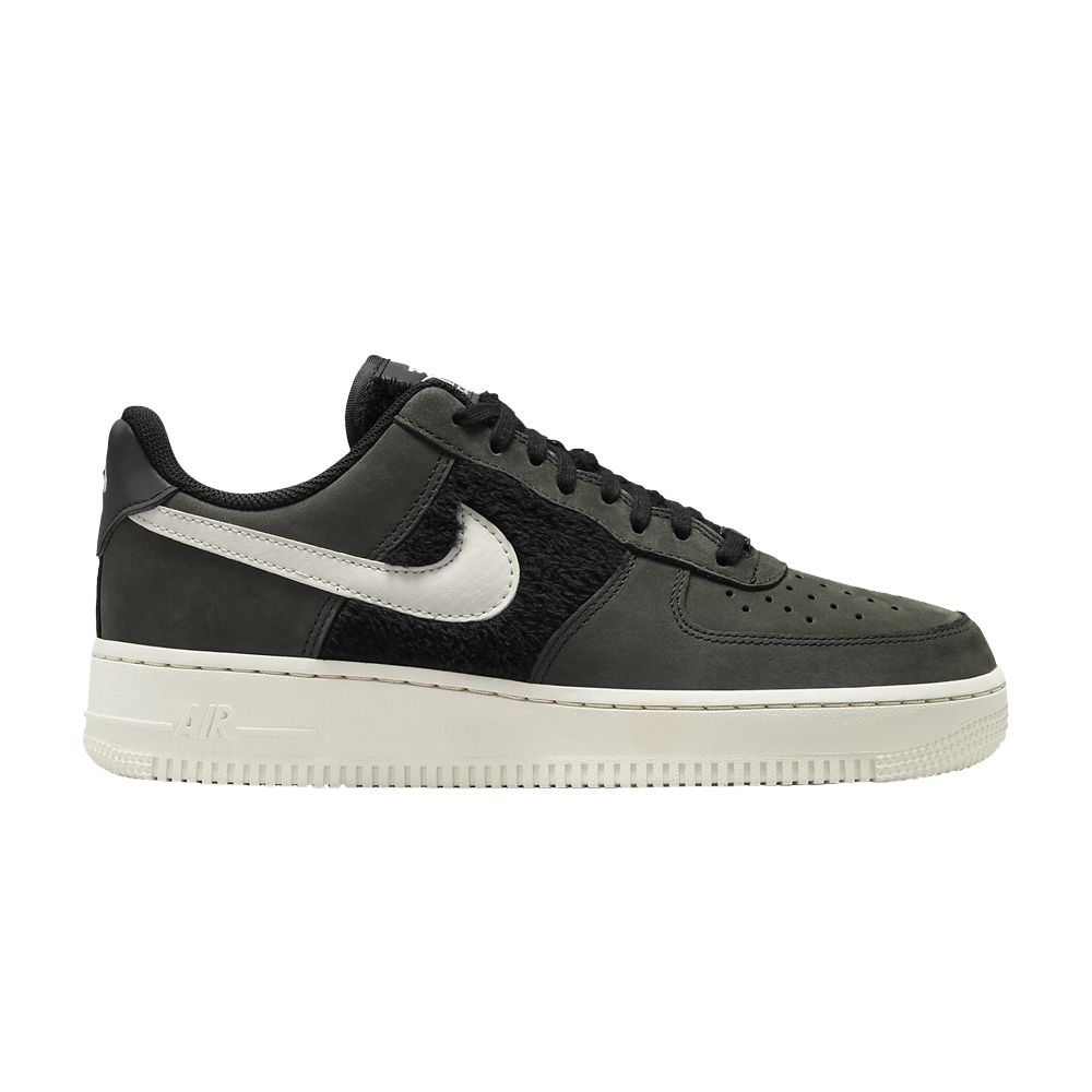 Nike Wmns Air Force 1 'Faux Fur - Black Light Bone' | Women's Size 6