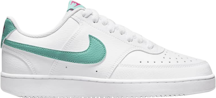 Wmns Court Vision Low 'White Washed Teal'