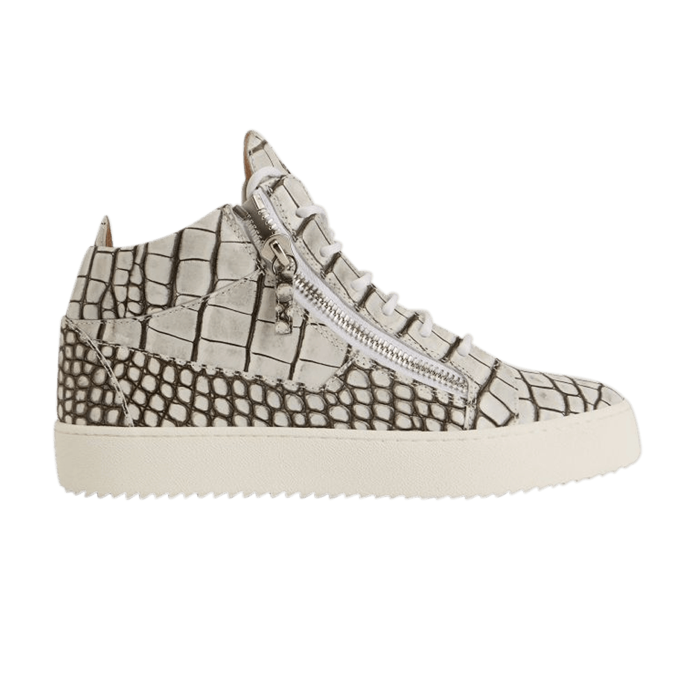 giuseppe crocodile pattern sneakers