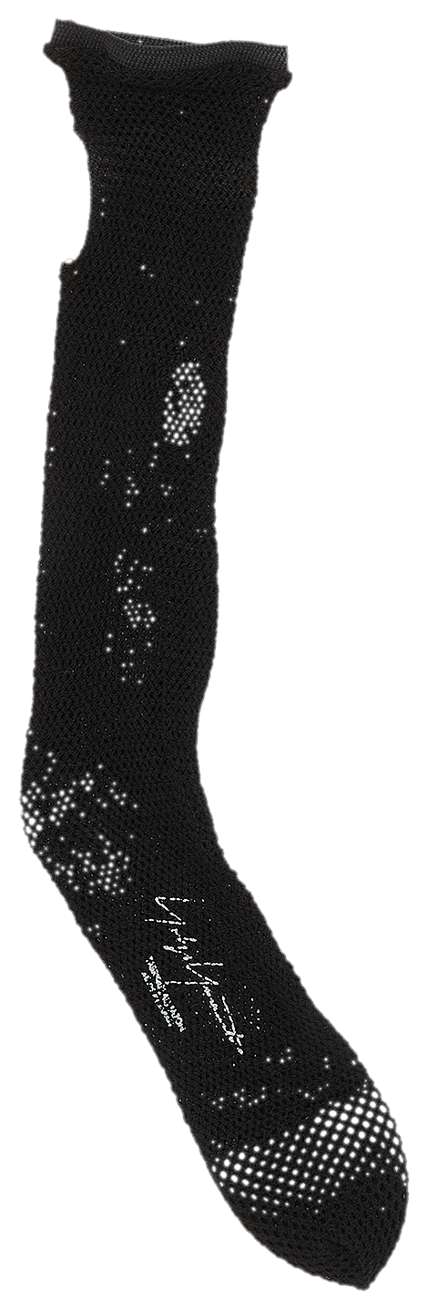 レッグウェア Yohji Yamamoto Pour Homme Logo Socks C/AC RIBBED PILE RIBBED SOCKS – THE SHOP YOHJI YAMAMOTO