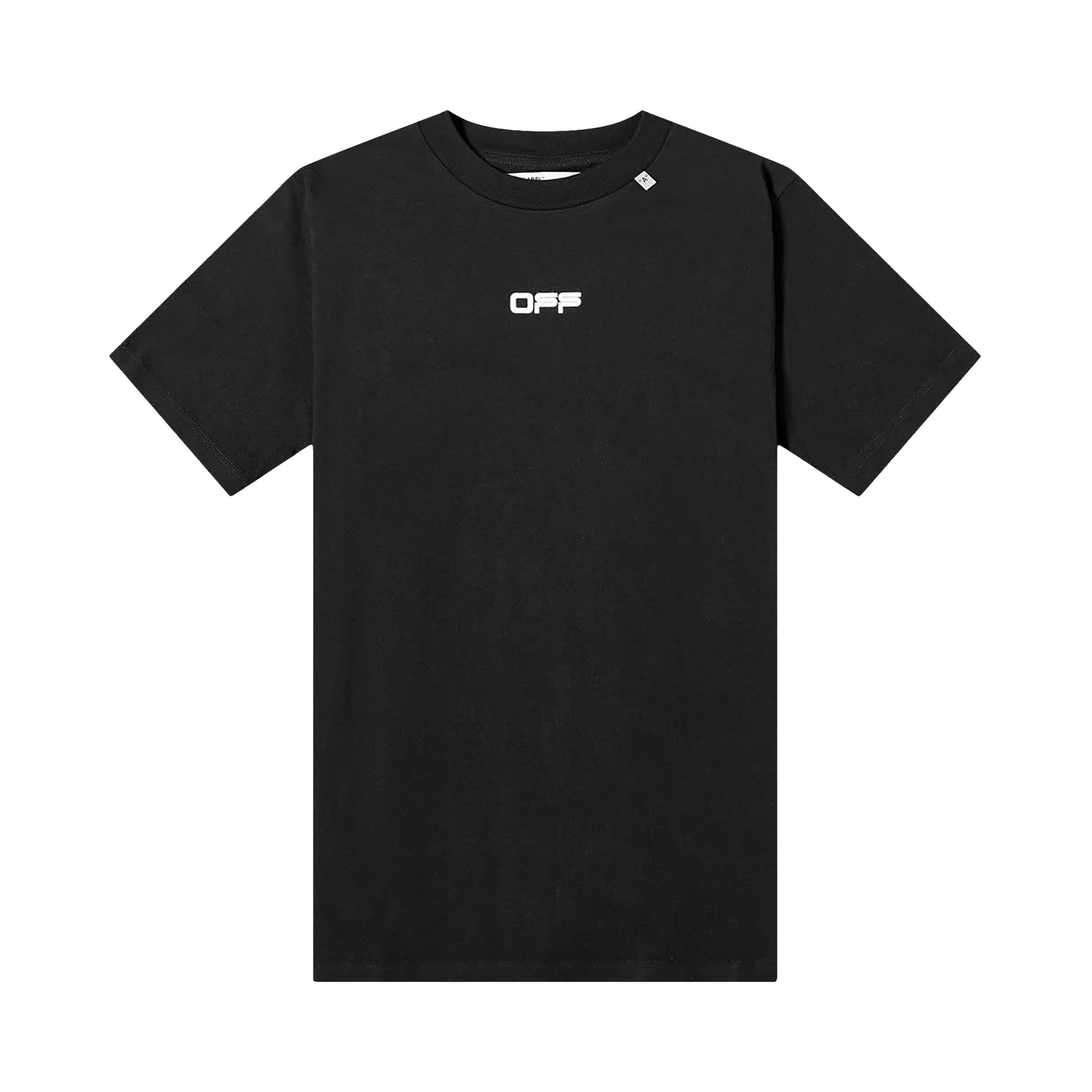 Pre-owned Off-white Caravaggio Square Short-sleeve Slim Tee 'black/multicolor'