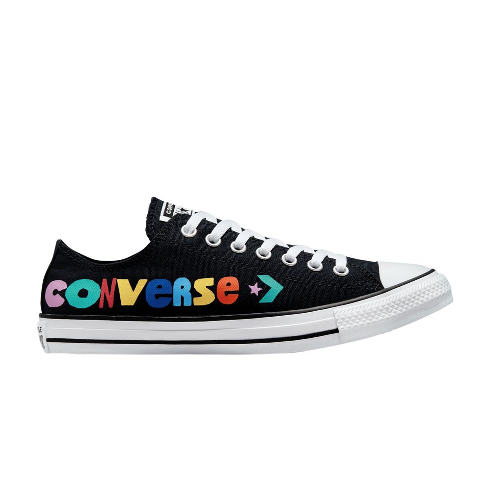 Pre-owned Converse Chuck Taylor All Star Low 'happy Faces' In Black