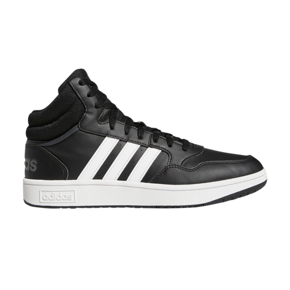 Pre-owned Adidas Originals Hoops 3.0 Mid 'core Black'